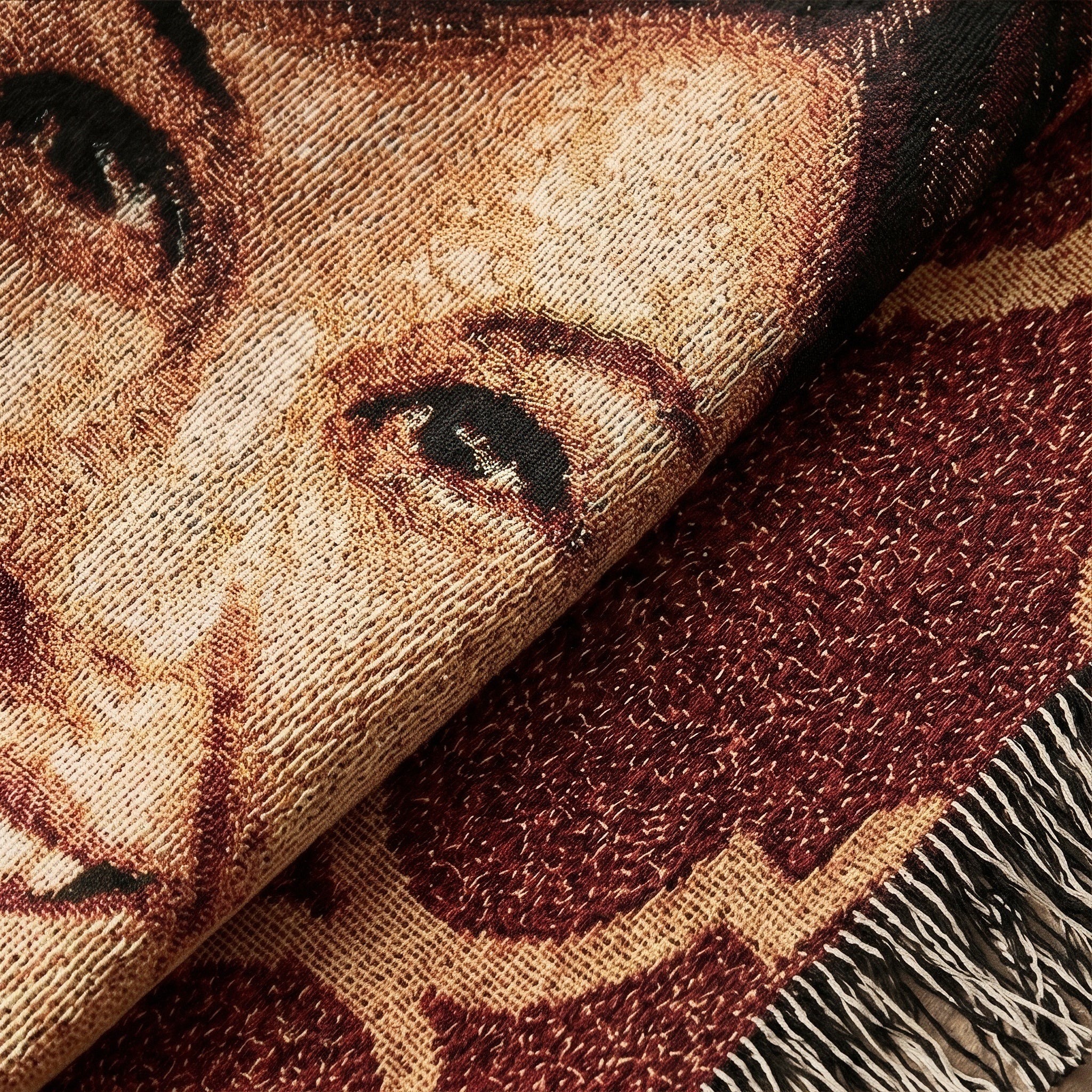 Custom Woven Throw Blanket (Photo)
