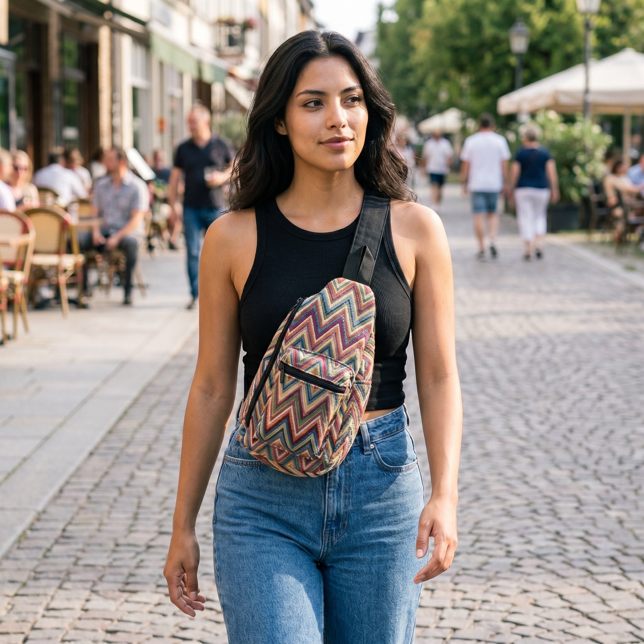 Woven Sling bags