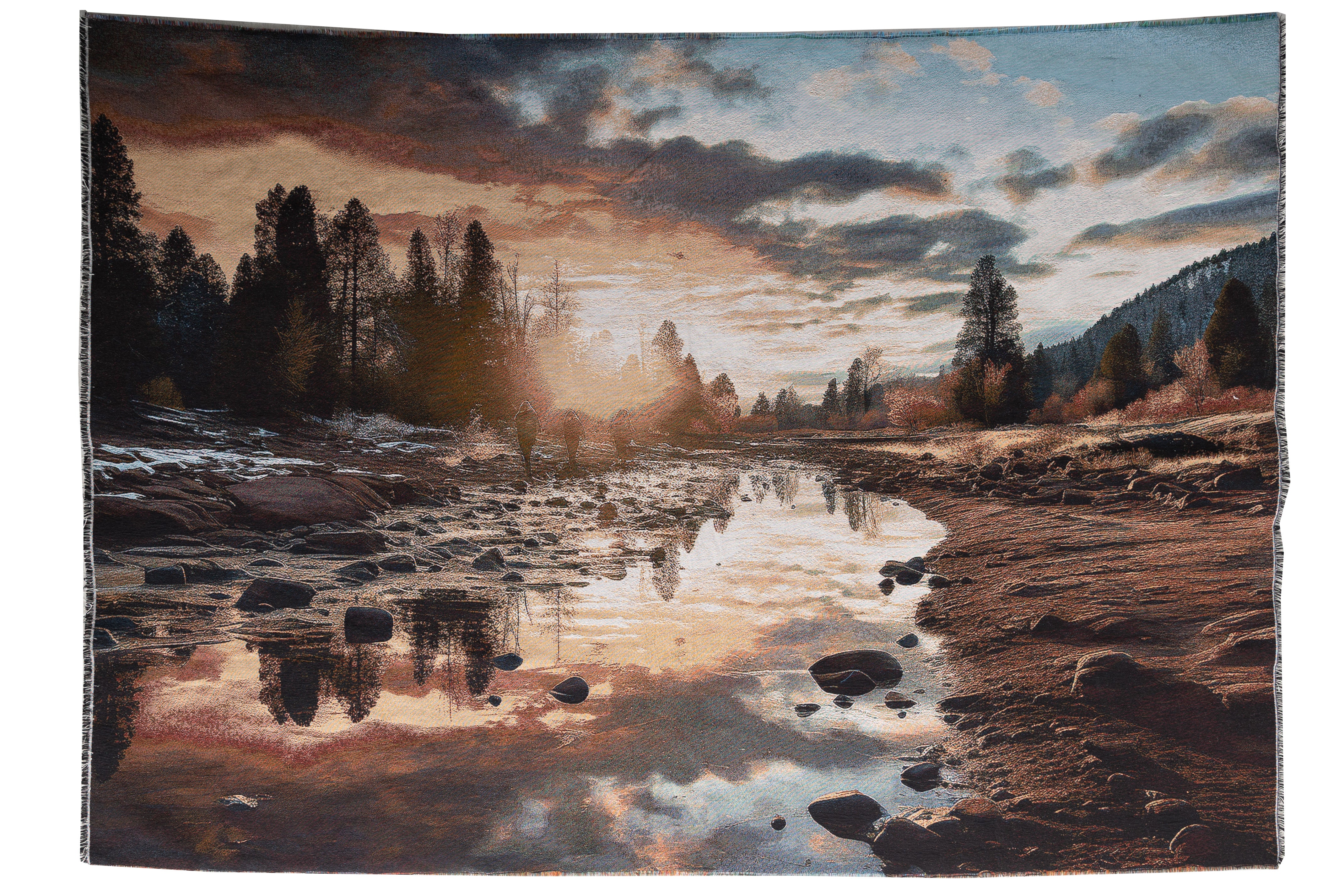 Woven Wall Tapestry with Custom Photo